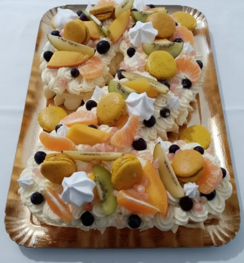 Number Cake sur mesure